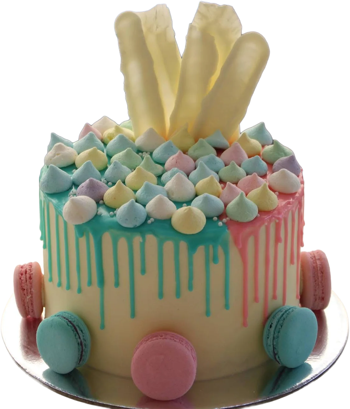Gender Reveal Cake